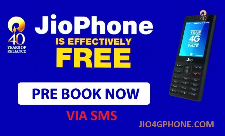 jio phone pre booking